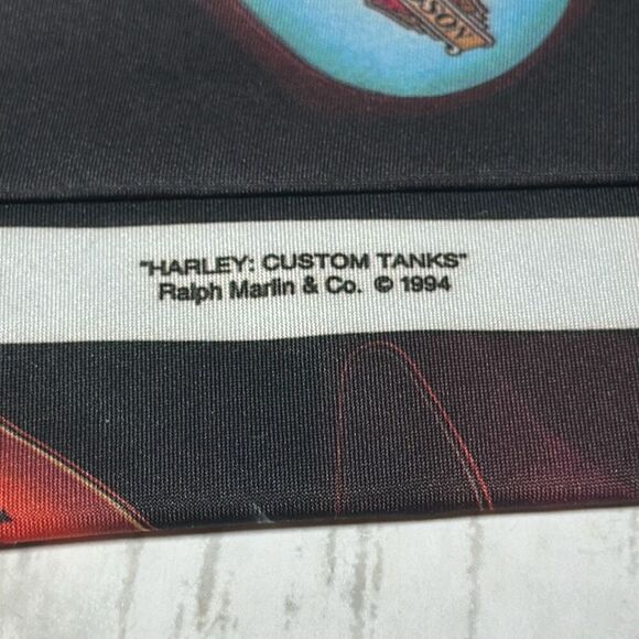 Ralph Marlin Men’s Harley Custom Tanks Tie 1994 - Picture 5 of 6